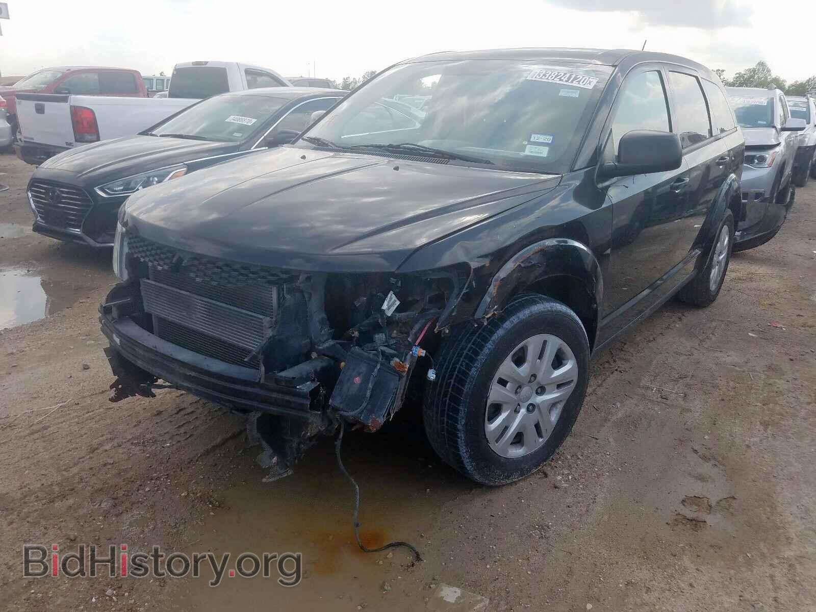 2015 DODGE JOURNEY - VIN: 3C4PDCAB4FT610919 - Фото 2