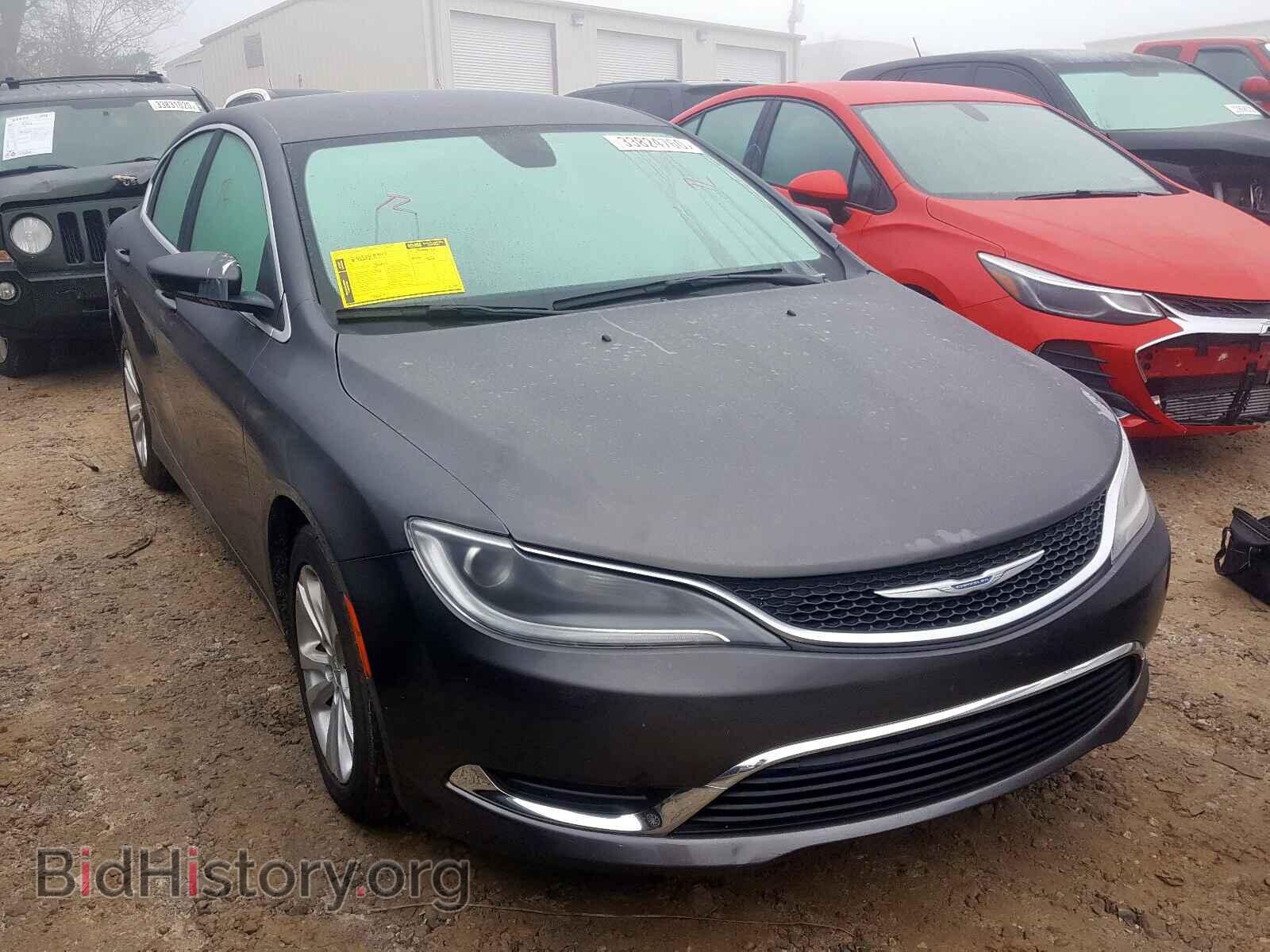 Фотография 1C3CCCAB7FN594947 - CHRYSLER 200 2015