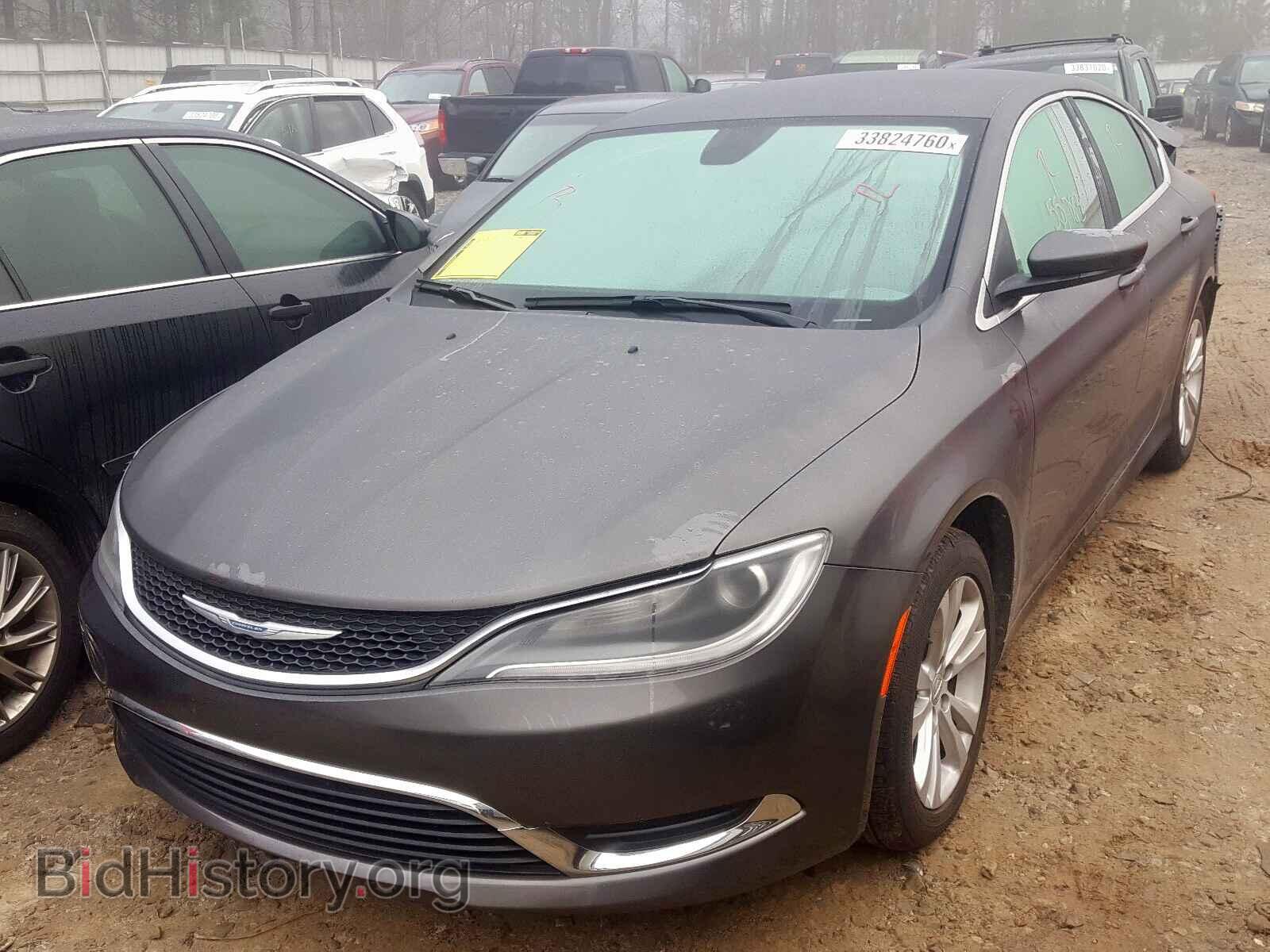 2015 CHRYSLER 200 - VIN: 1C3CCCAB7FN594947 - Фото 2