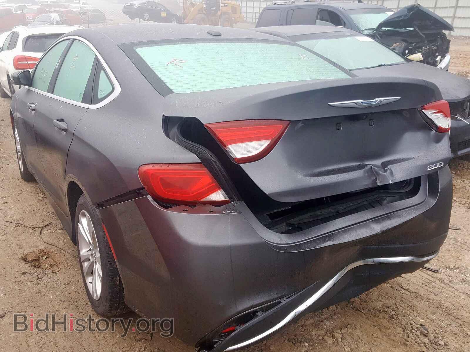 2015 CHRYSLER 200 - VIN: 1C3CCCAB7FN594947 - Фото 3