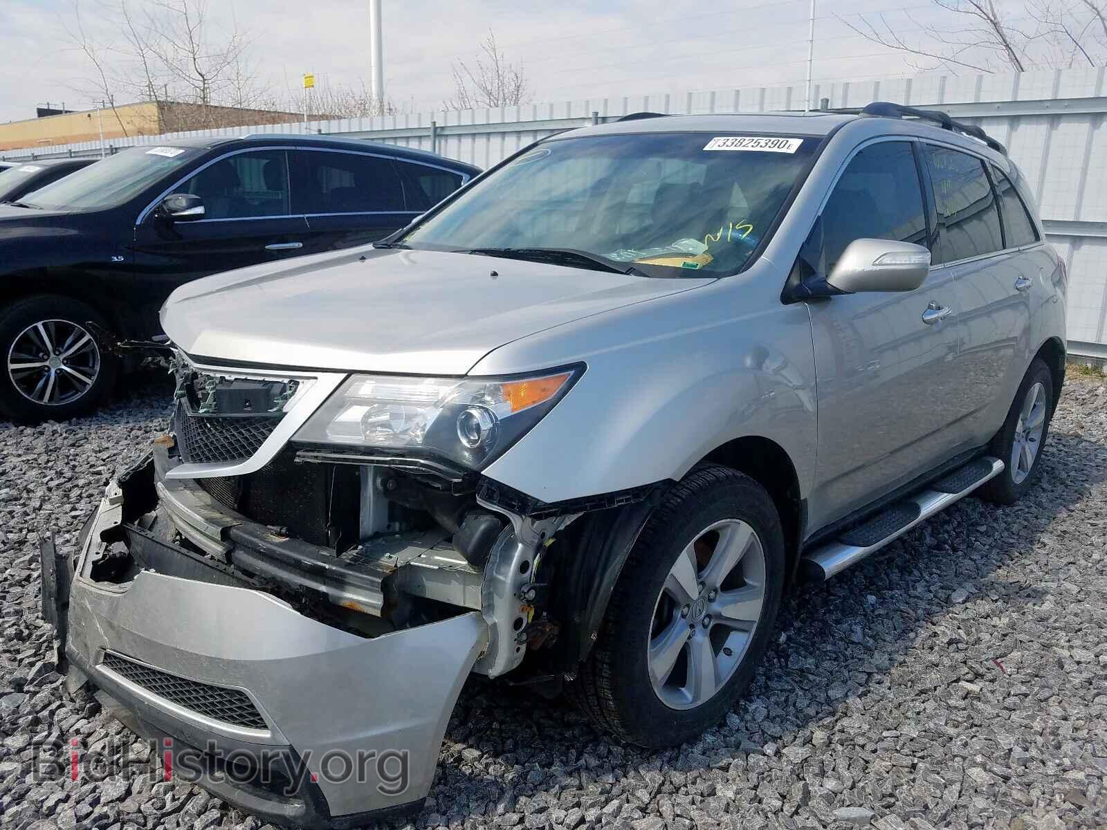2011 ACURA MDX - VIN: 2HNYD2H69BH514420 - Фото 2