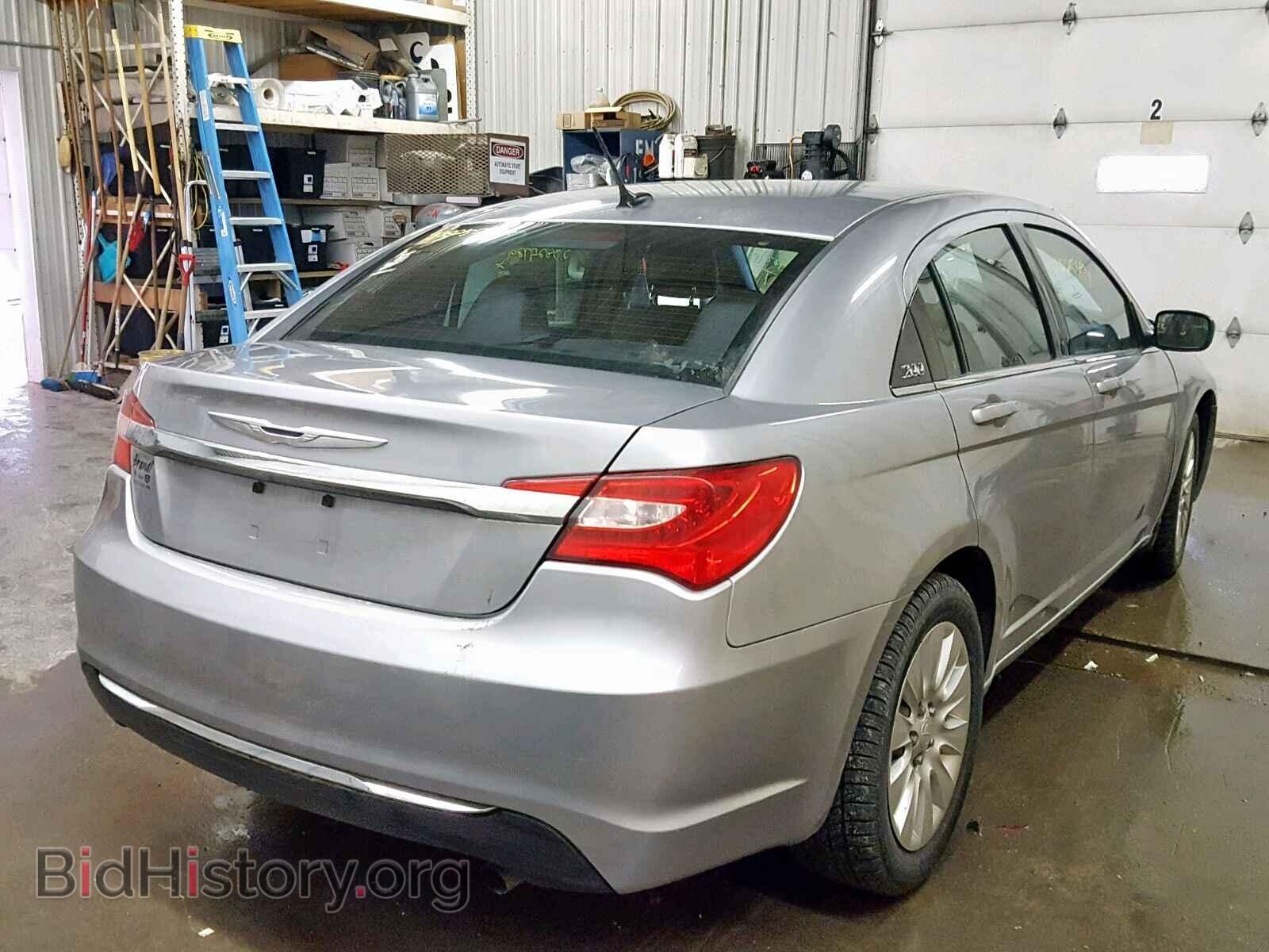 2013 CHRYSLER 200 - VIN: 1C3CCBAB7DN641241 - Фото 4
