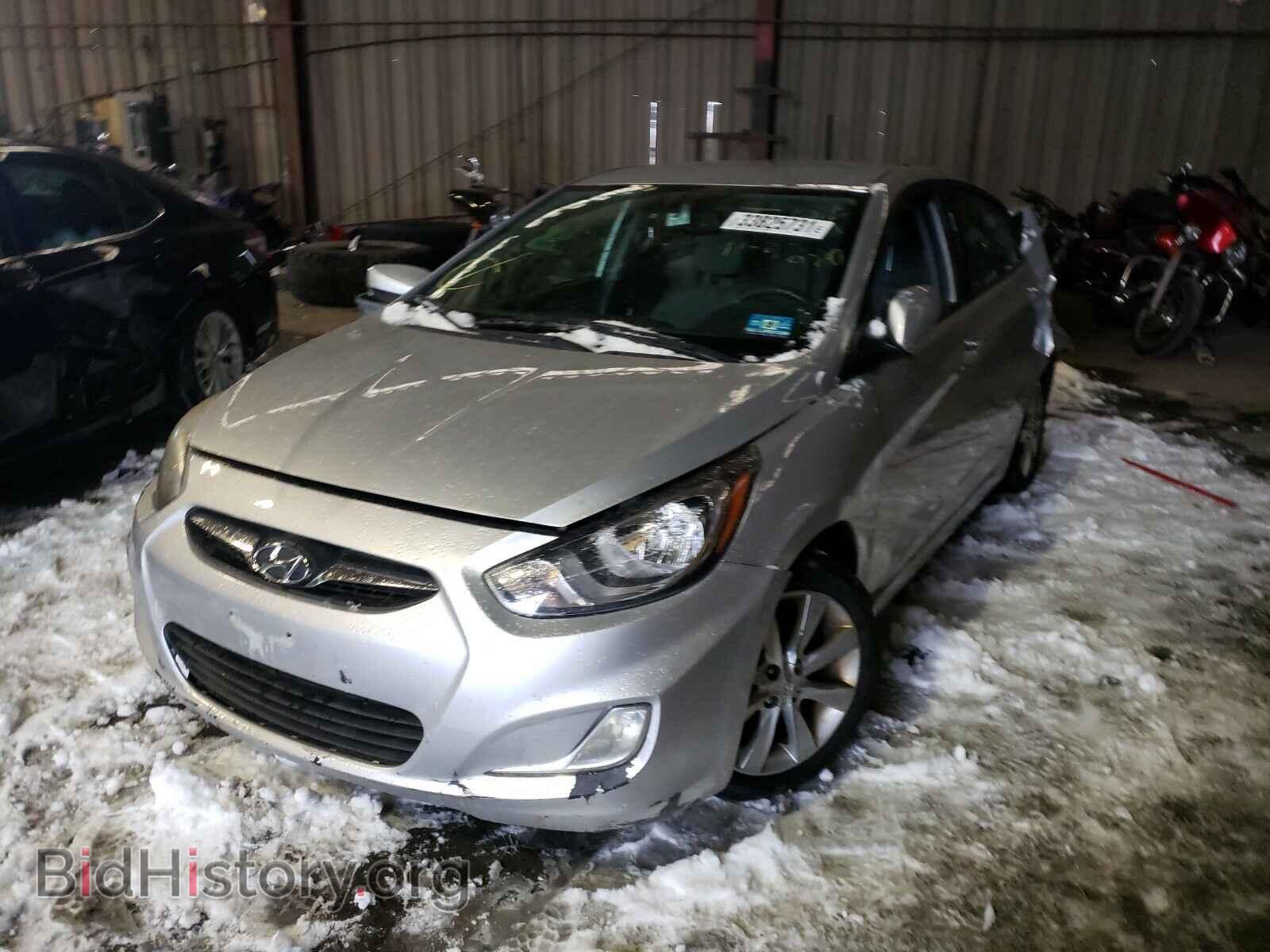 2013 HYUNDAI ACCENT - VIN: KMHCU4AE6DU437093 - Фото 2