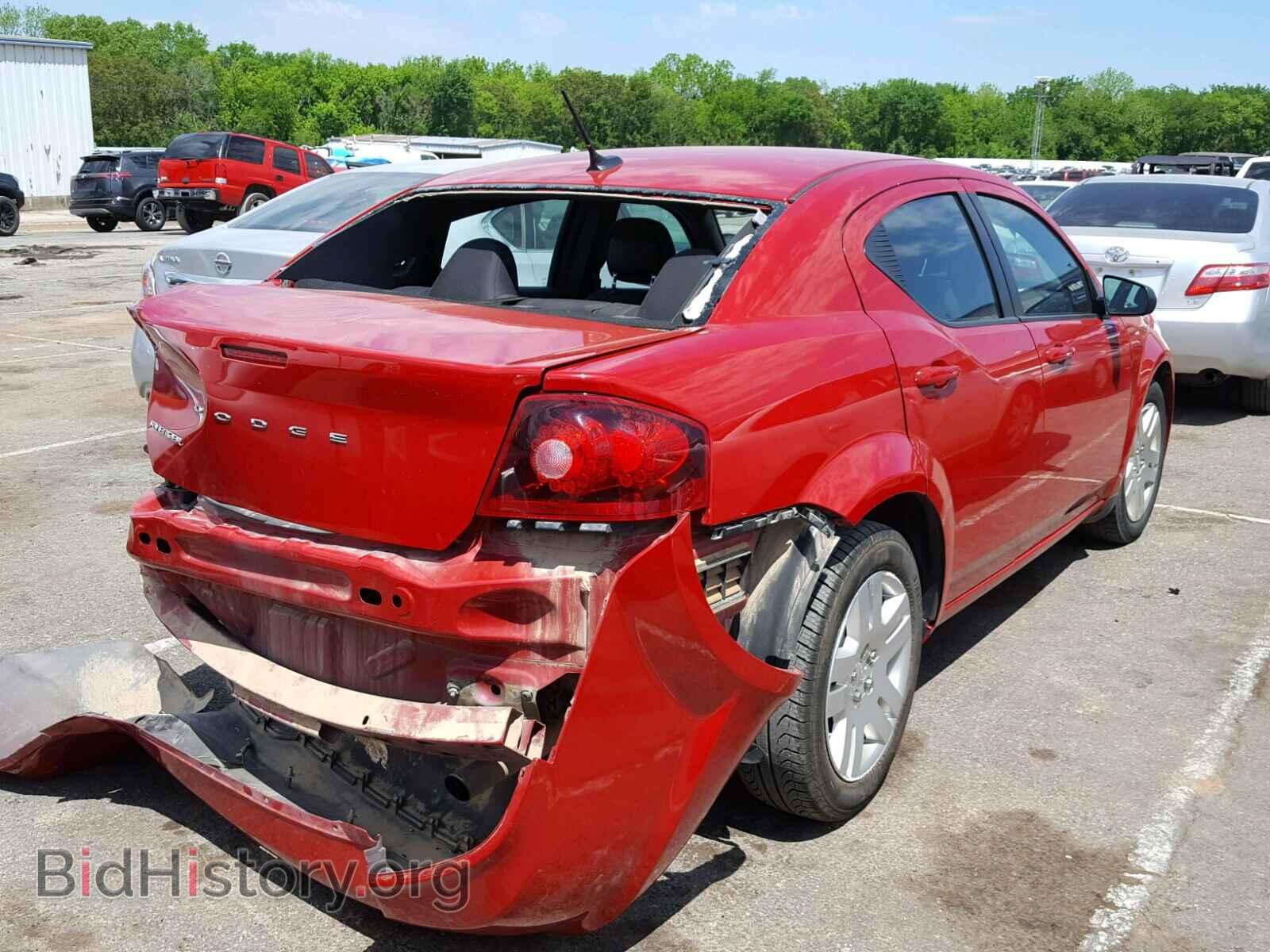 2014 DODGE AVENGER - VIN: 1C3CDZAB1EN188712 - Фото 4