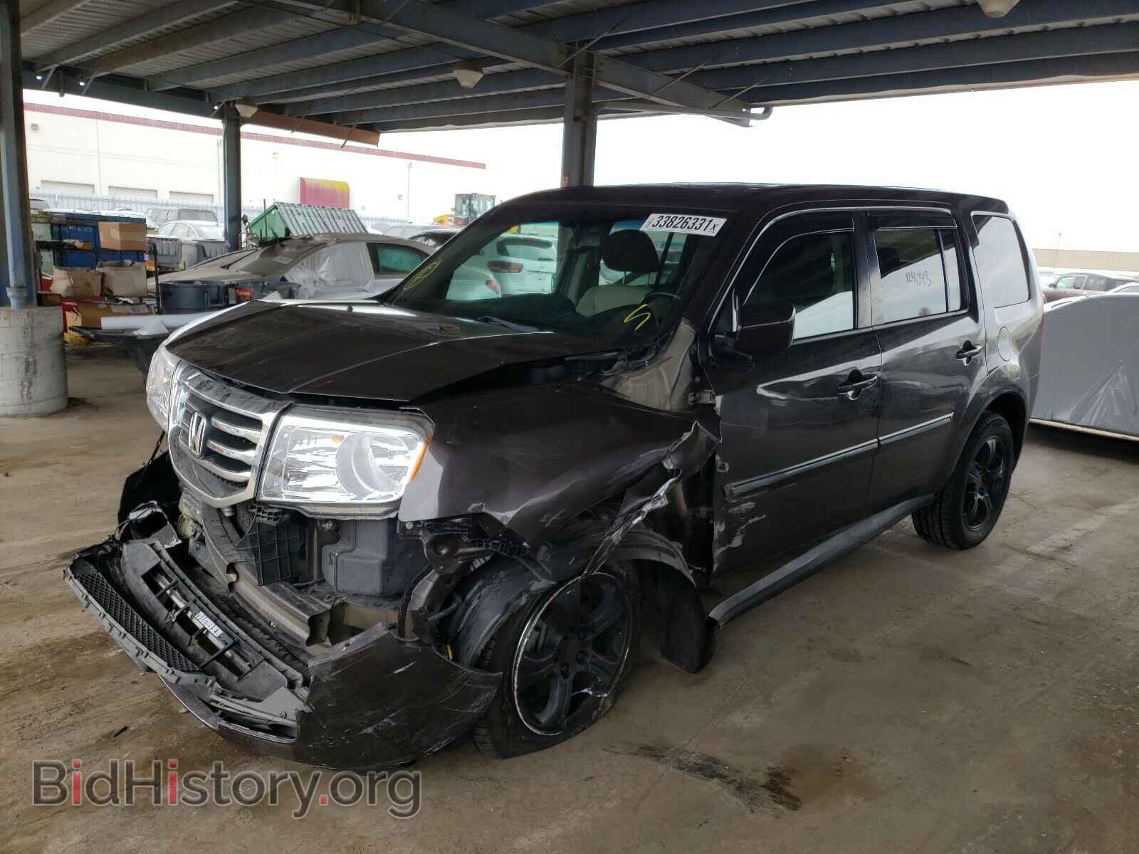 2012 HONDA PILOT - VIN: 5FNYF4H6XCB016150 - Фото 2