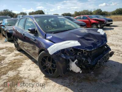 2016 Ford FOCUS Focus SE, blue — VIN 1FADP3K27GL249925, Copart