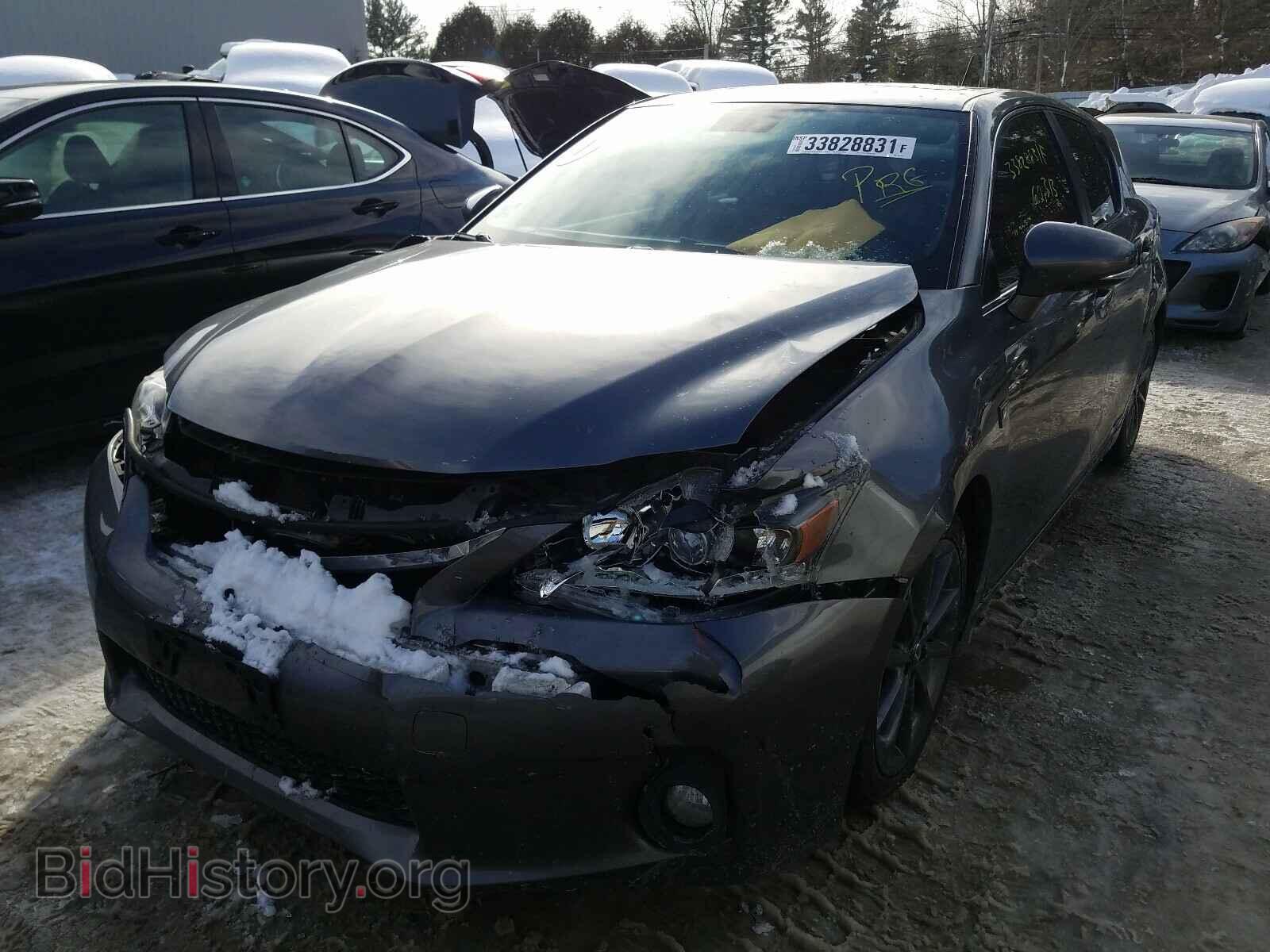 2013 LEXUS CT 200 - VIN: JTHKD5BH5D2156394 - Фото 2