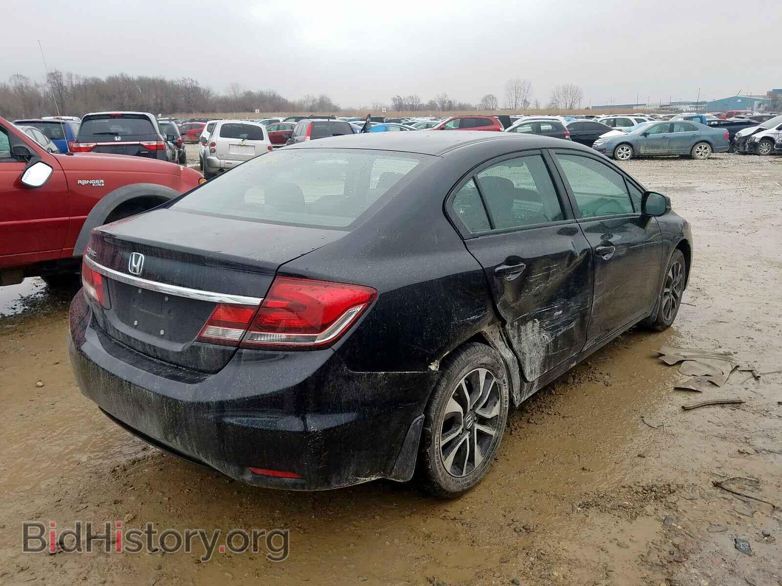 2013 HONDA CIVIC - VIN: 19XFB2F85DE042559 - Фото 4