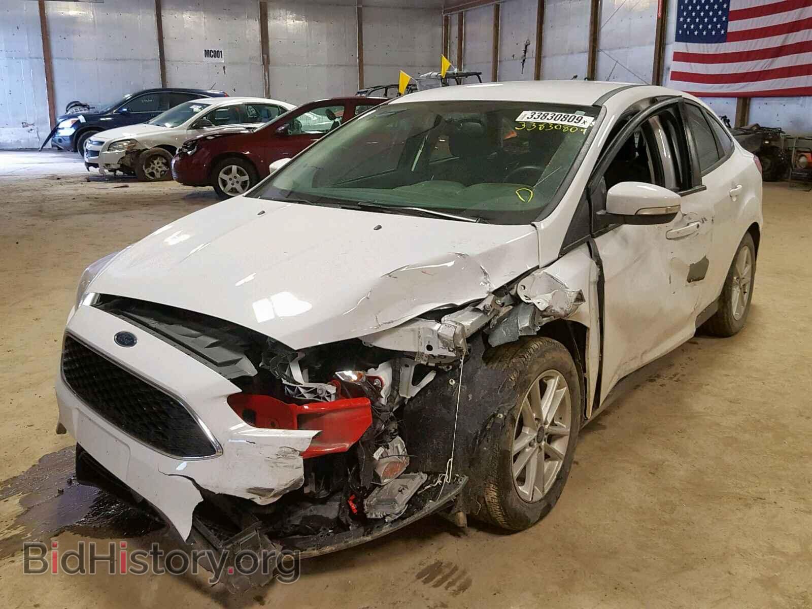 2016 FORD FOCUS SE - VIN: 1FADP3F23GL341205 - Фото 2