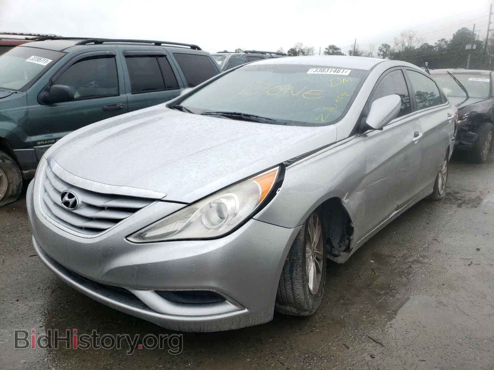 2013 HYUNDAI SONATA - VIN: 5NPEB4AC3DH665824 - Фото 2