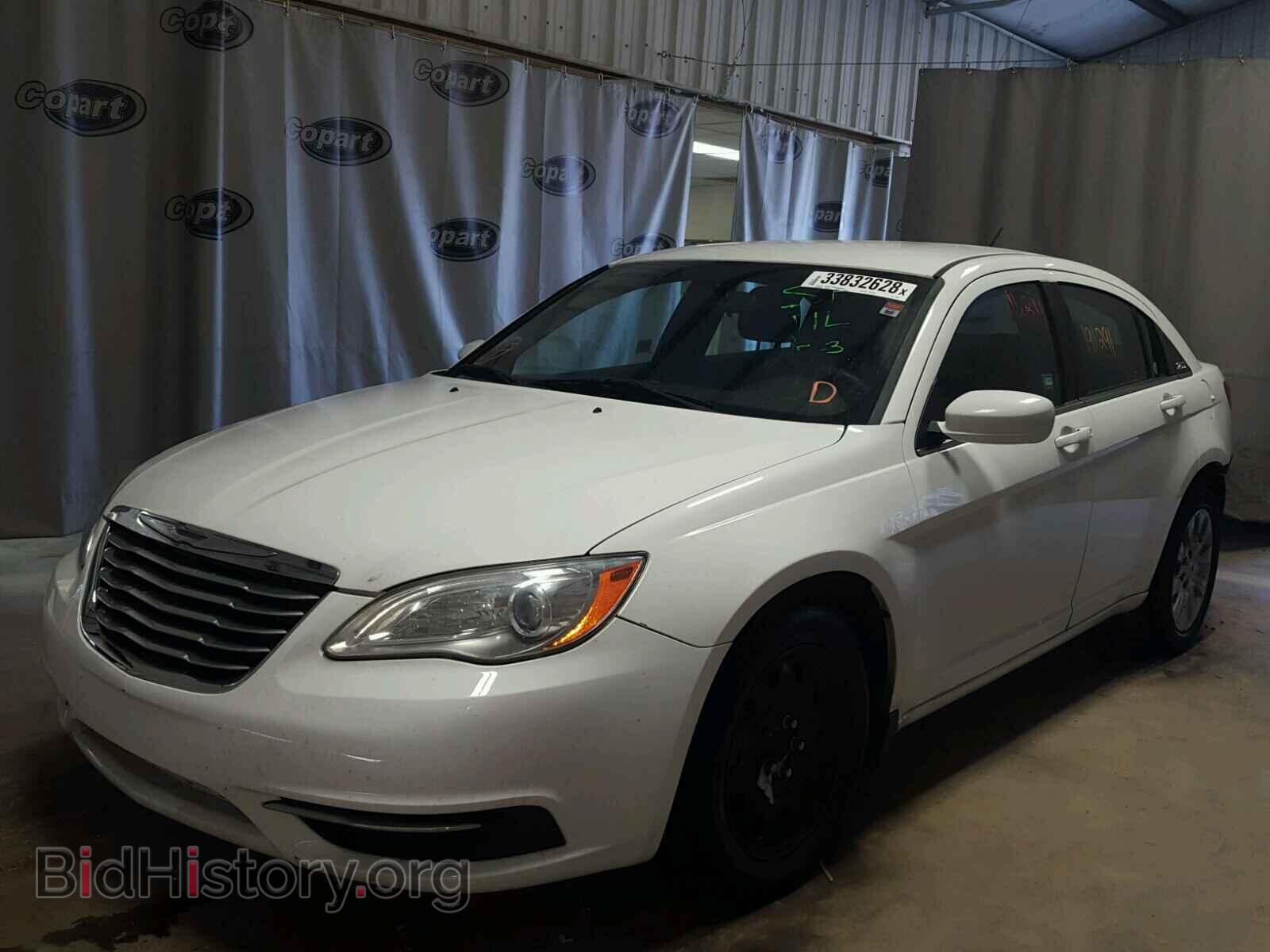 2012 CHRYSLER 200 - VIN: 1C3CCBAB8CN163846 - Фото 2