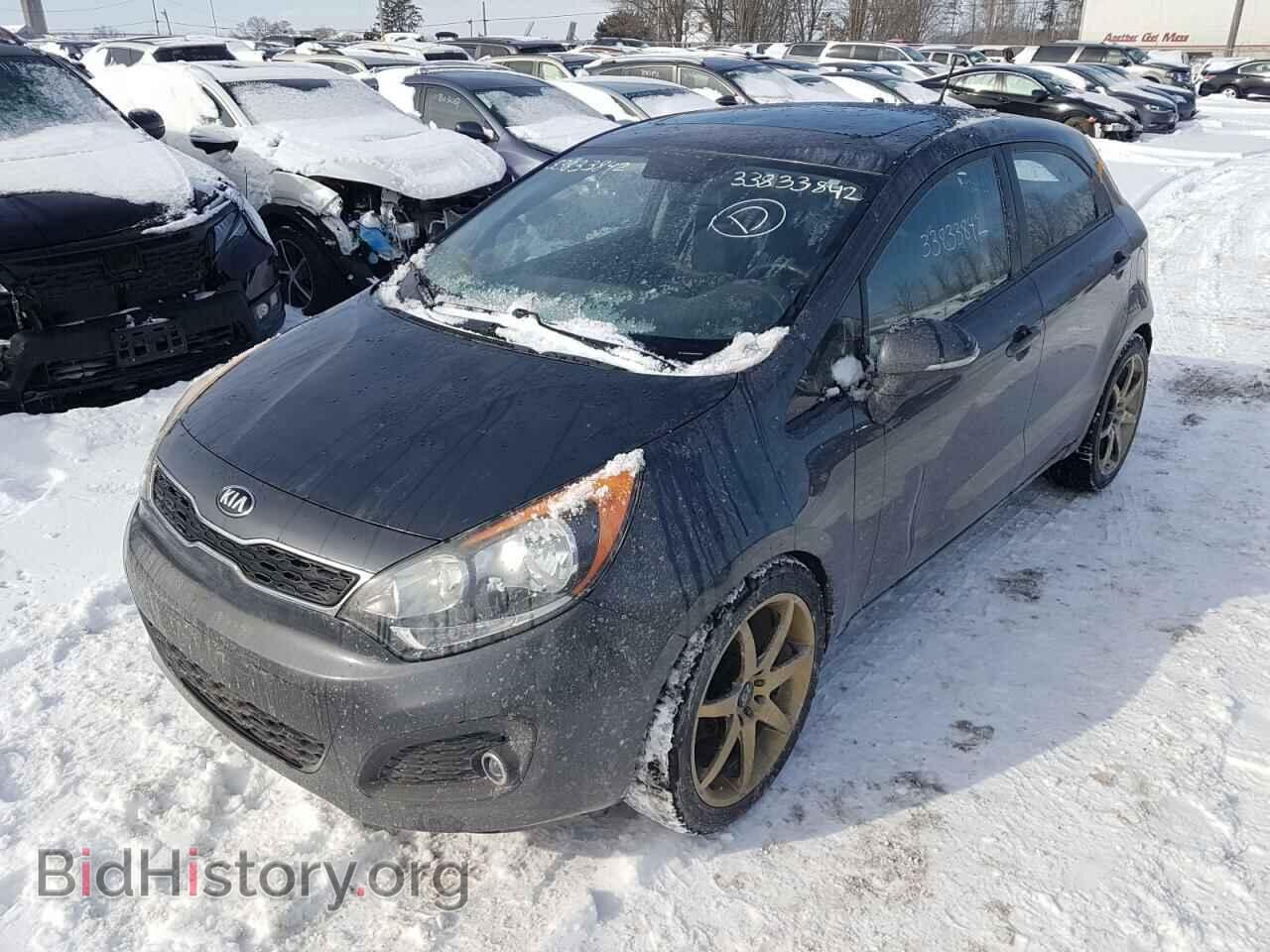 2013 KIA RIO - VIN: KNADN5A3XD6894369 - Фото 2