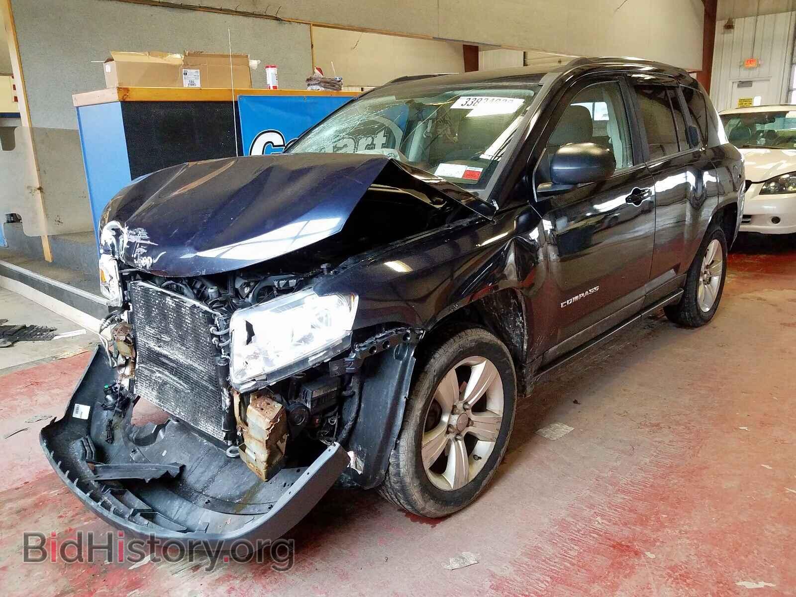 2011 JEEP COMPASS - VIN: 1J4NF1FB5BD134107 - Фото 2