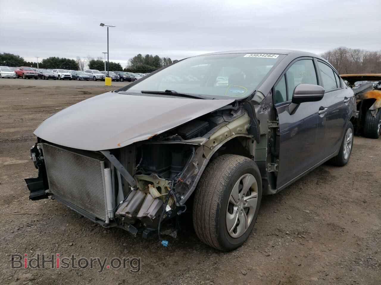 2014 HONDA CIVIC - VIN: 2HGFB2F53EH512021 - Фото 2
