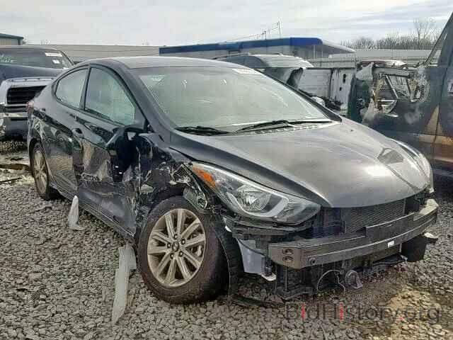 Photo KMHDH4AE6GU483407 - HYUNDAI ELANTRA 2016