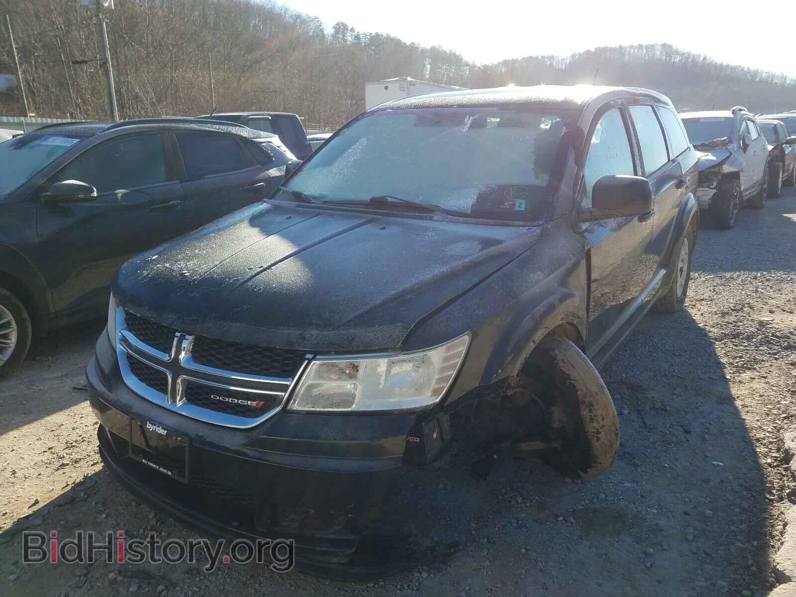 2012 DODGE JOURNEY - VIN: 3C4PDCAB1CT273296 - Фото 2