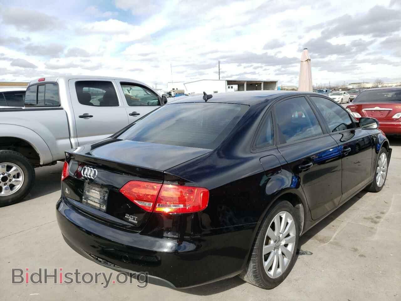 2012 AUDI A4 - VIN: WAUBFAFL0CA117703 - Фото 4