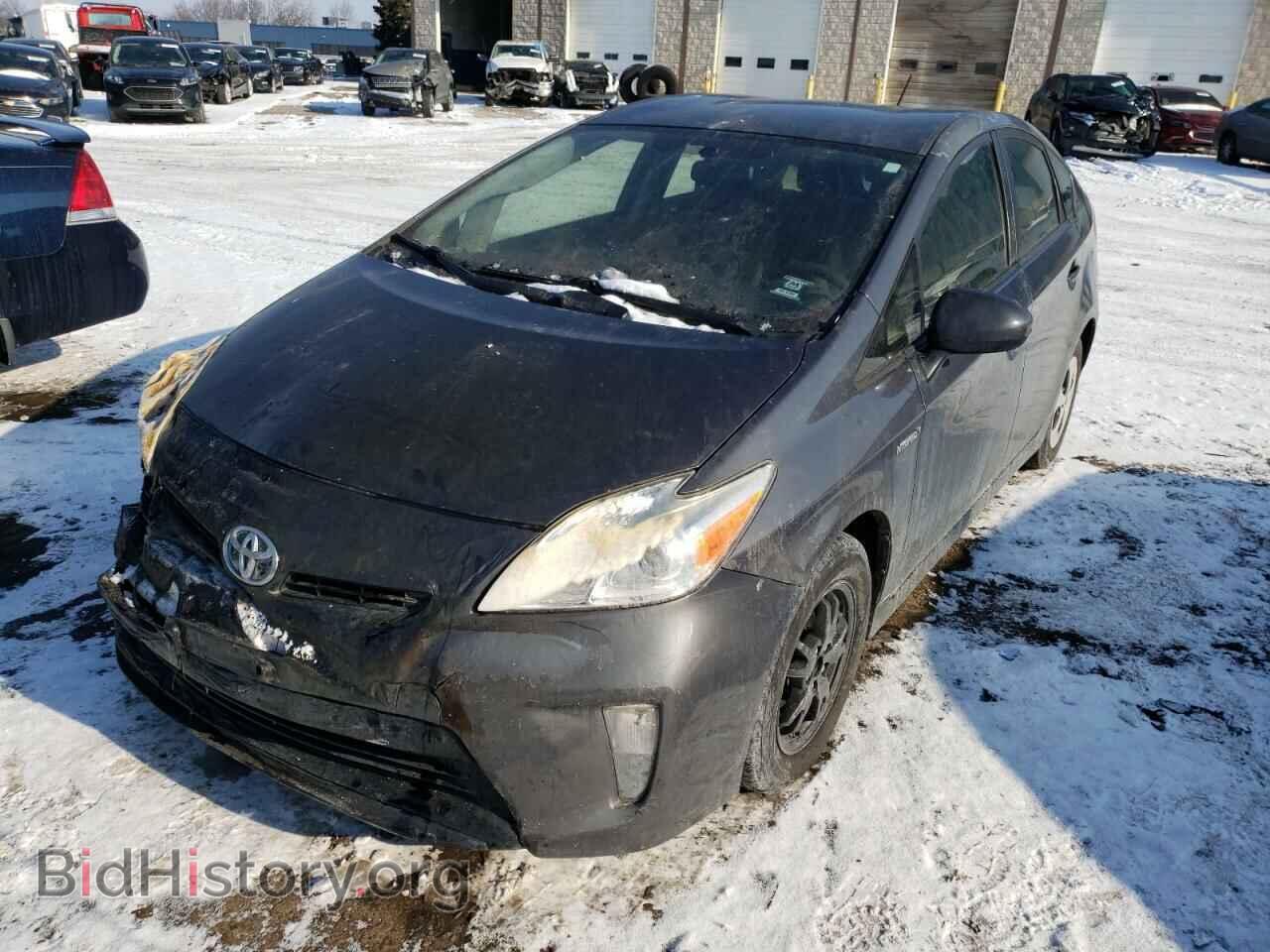 2012 TOYOTA PRIUS - VIN: JTDKN3DU3C1576477 - Фото 2