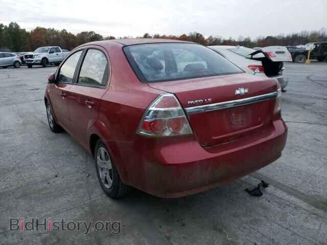2007 CHEVROLET AVEO - VIN: KL1TD56687B070765 - Фото 3