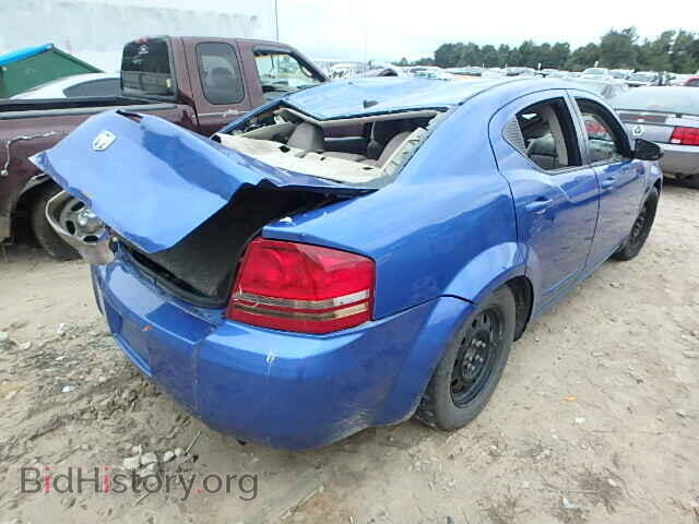 2008 DODGE AVENGER - VIN: 1B3LC46K78N601264 - Фото 4