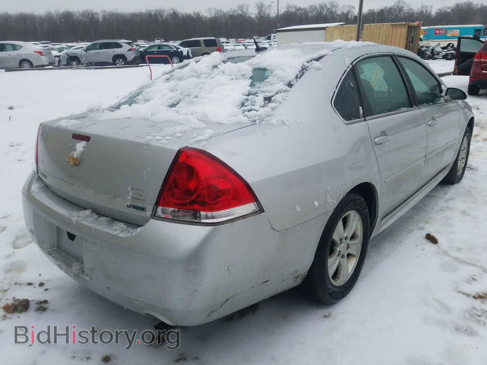 2013 CHEVROLET IMPALA - VIN: 2G1WF5E30D1254075 - Фото 4