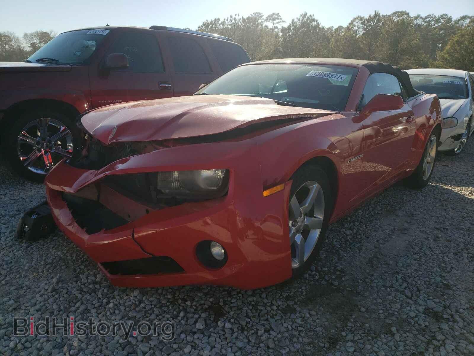 2012 CHEVROLET CAMARO - VIN: 2G1FB3D36C9171073 - Фото 2
