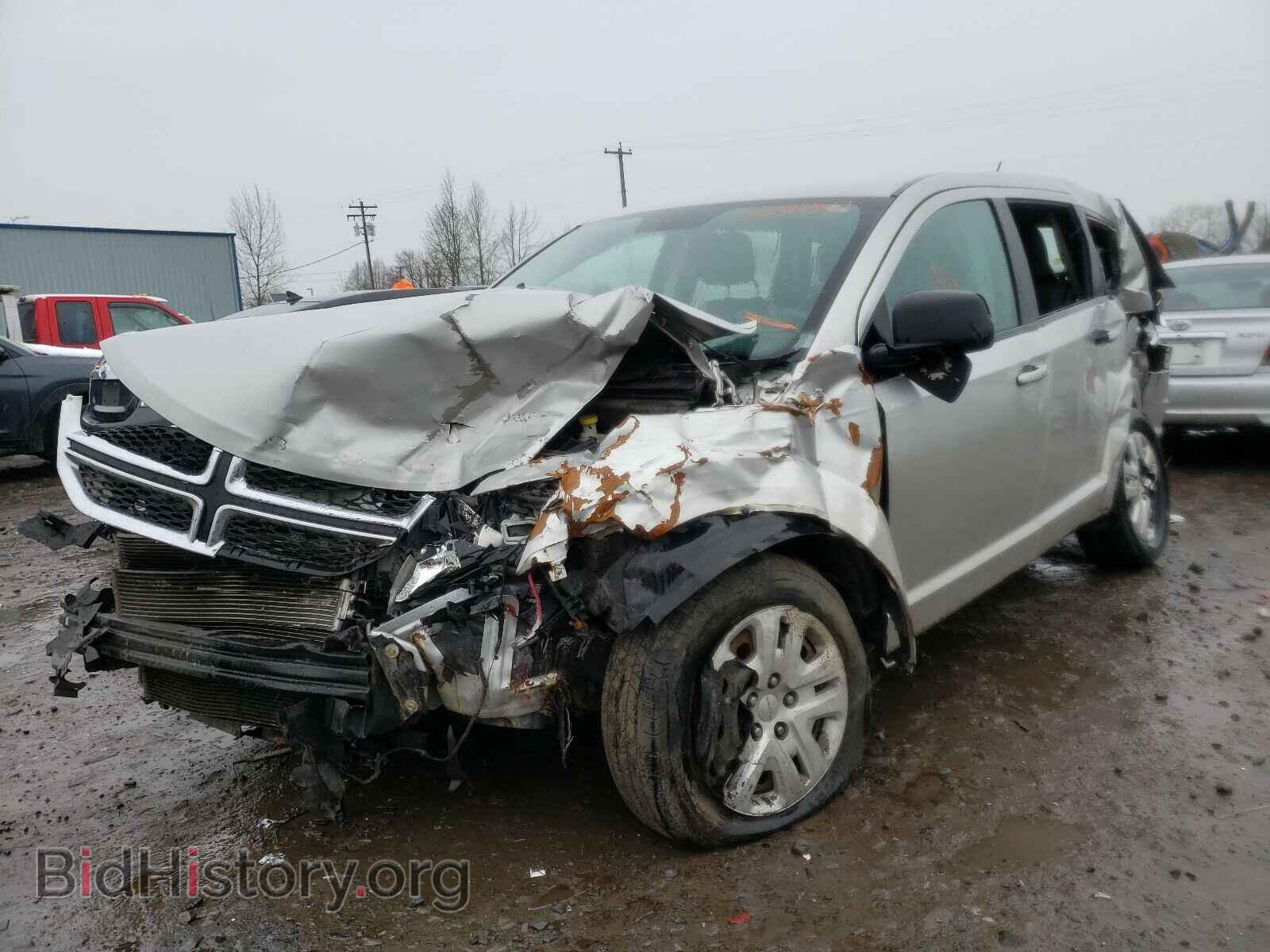 2013 DODGE JOURNEY - VIN: 3C4PDCAB6DT730038 - Фото 2