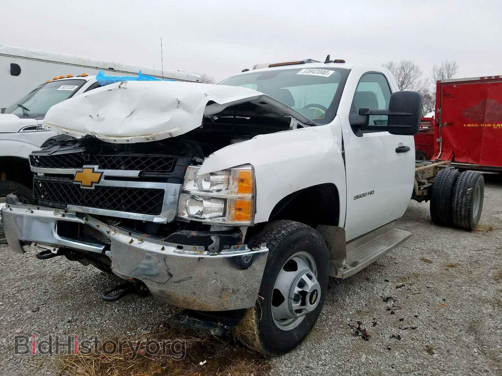 2013 CHEVROLET SILVERADO - VIN: 1GB3CZCG2DF225352 - Фото 2