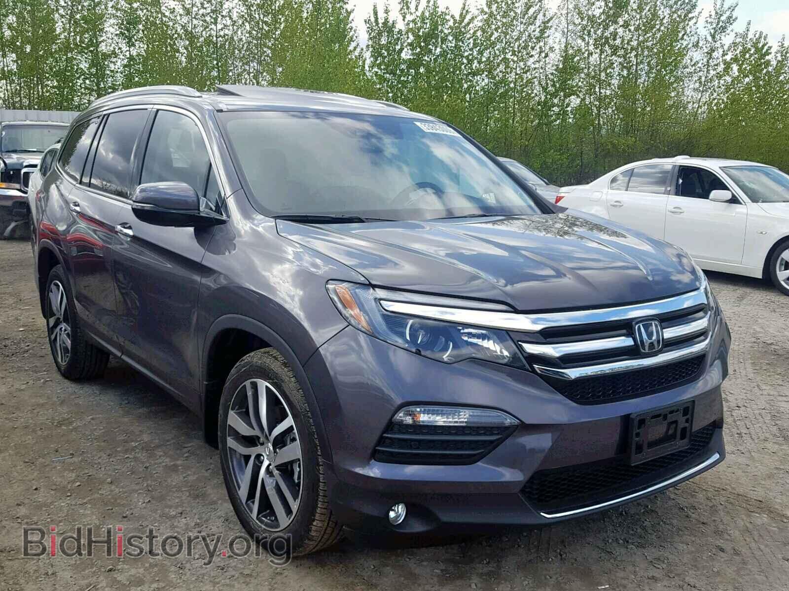 Фотография 5FNYF6H06HB097758 - HONDA PILOT ELIT 2017