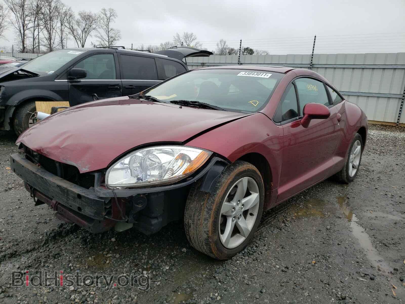 2006 MITSUBISHI ECLIPSE - VIN: 4A3AK24F86E044734 - Фото 2