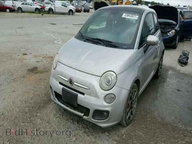 2012 FIAT 500 - VIN: 3C3CFFBR2CT125586 - Фото 2