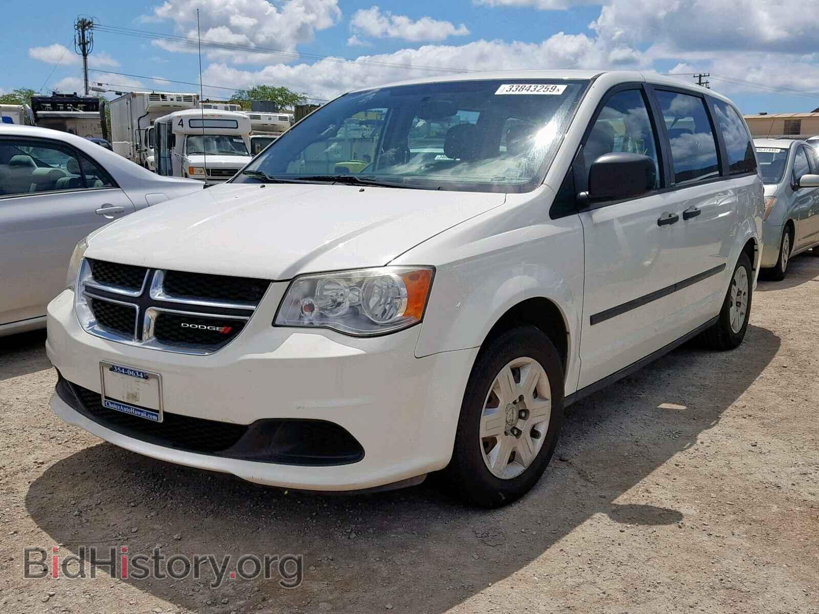 2013 DODGE CARAVAN - VIN: 2C4RDGBG6DR603058 - Фото 2