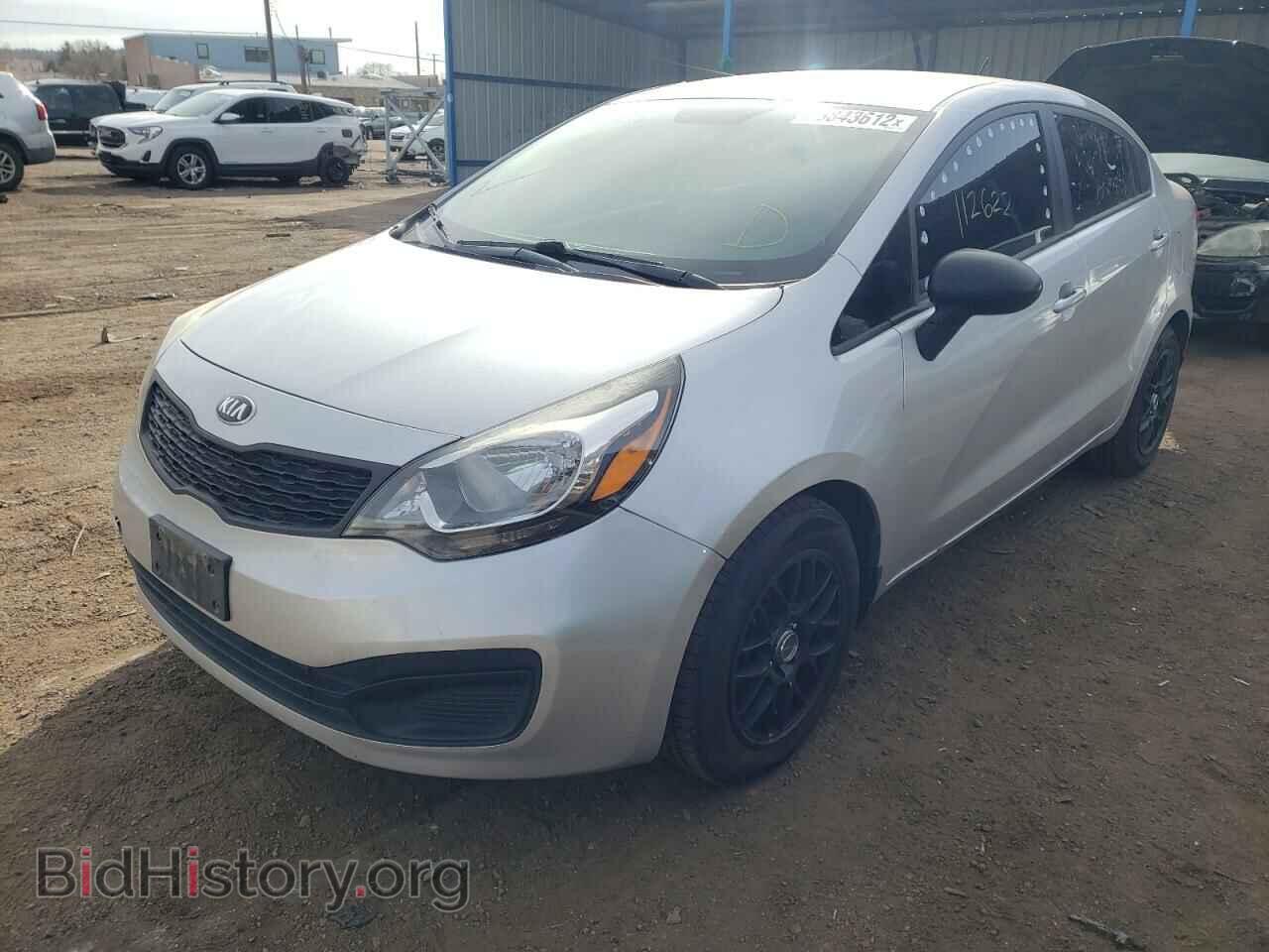 2014 KIA RIO - VIN: KNADM4A34E6399101 - Фото 2