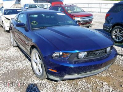 2011 Ford MUSTANG GT, blue — VIN 1ZVBP8CF6B5164181, Copart