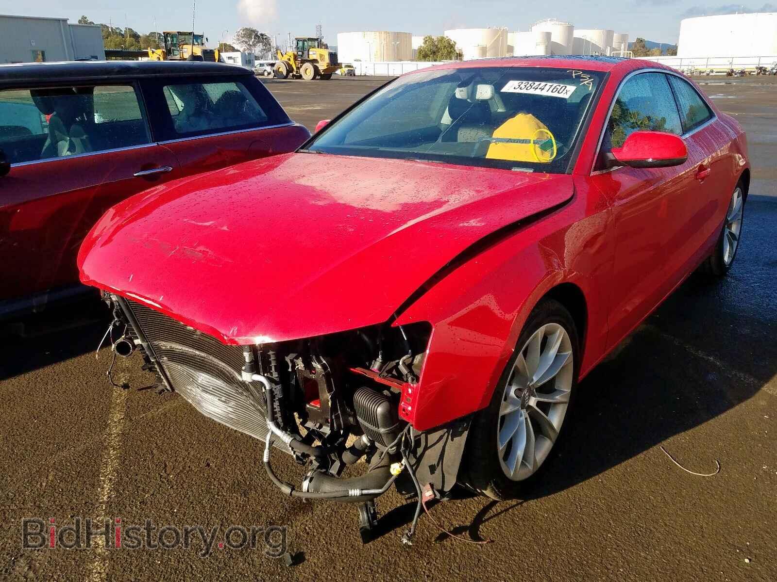 2014 AUDI A5 - VIN: WAULFAFR6EA020906 - Фото 2