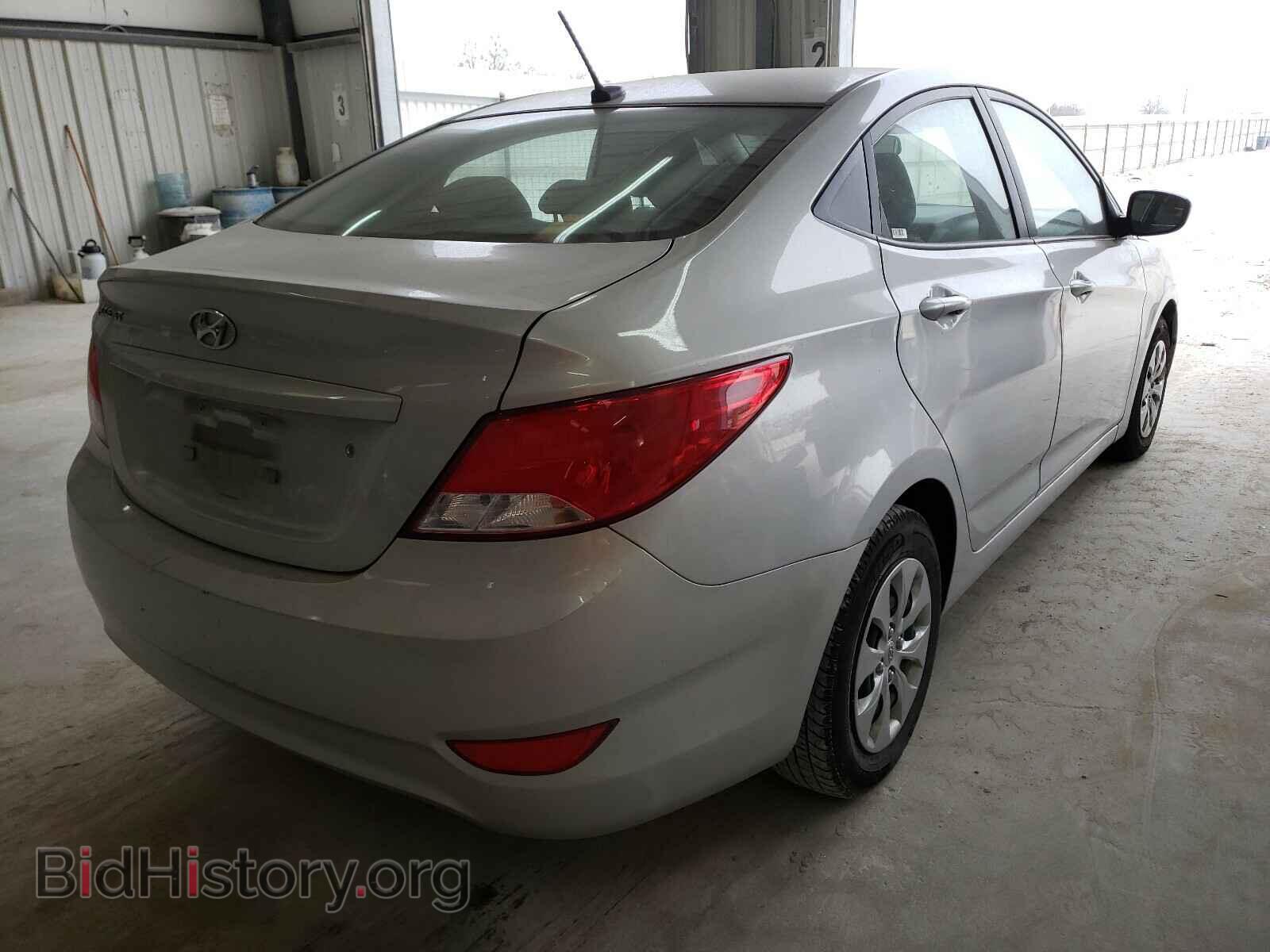 2017 HYUNDAI ACCENT - VIN: KMHCT4AE5HU311154 - Фото 4