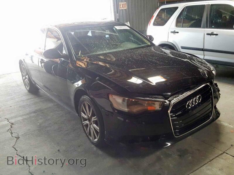 2013 Audi A6 A6 Premium (VIN WAUDFAFC3DN037105) — photo 1 of 10, Copart, damage: front end
