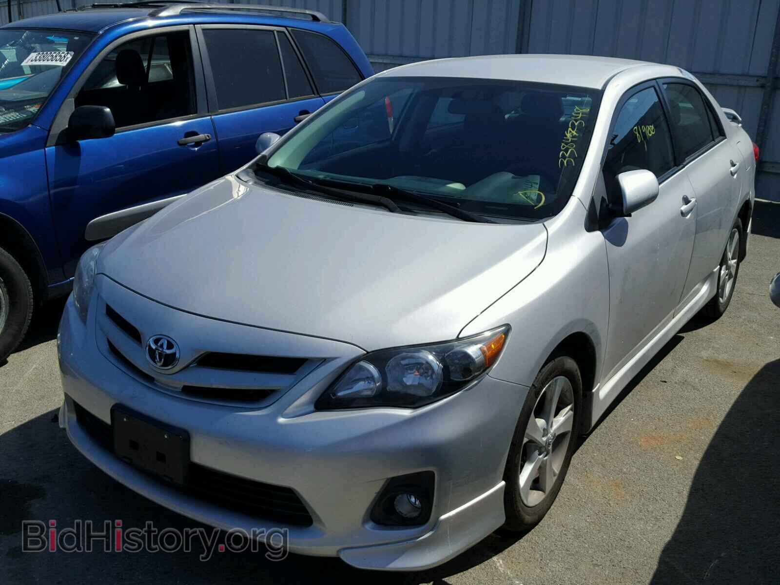 2011 TOYOTA COROLLA BA - VIN: 2T1BU4EEXBC581640 - Фото 2