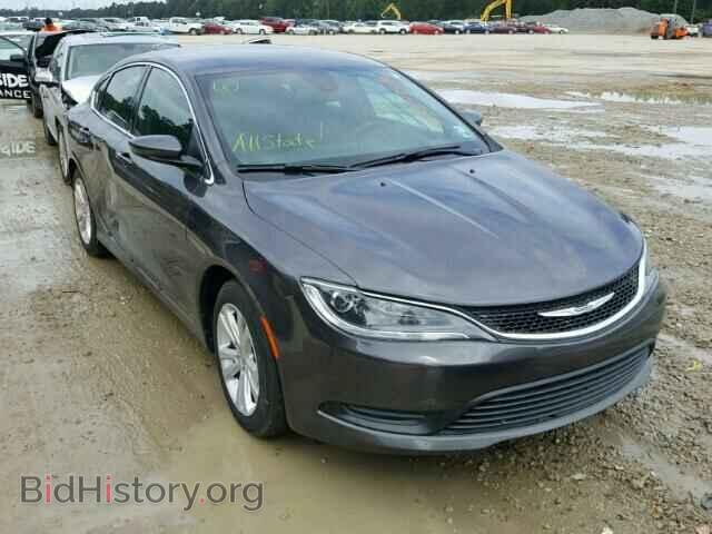 Фотография 1C3CCCFB8GN192204 - CHRYSLER 200 2016