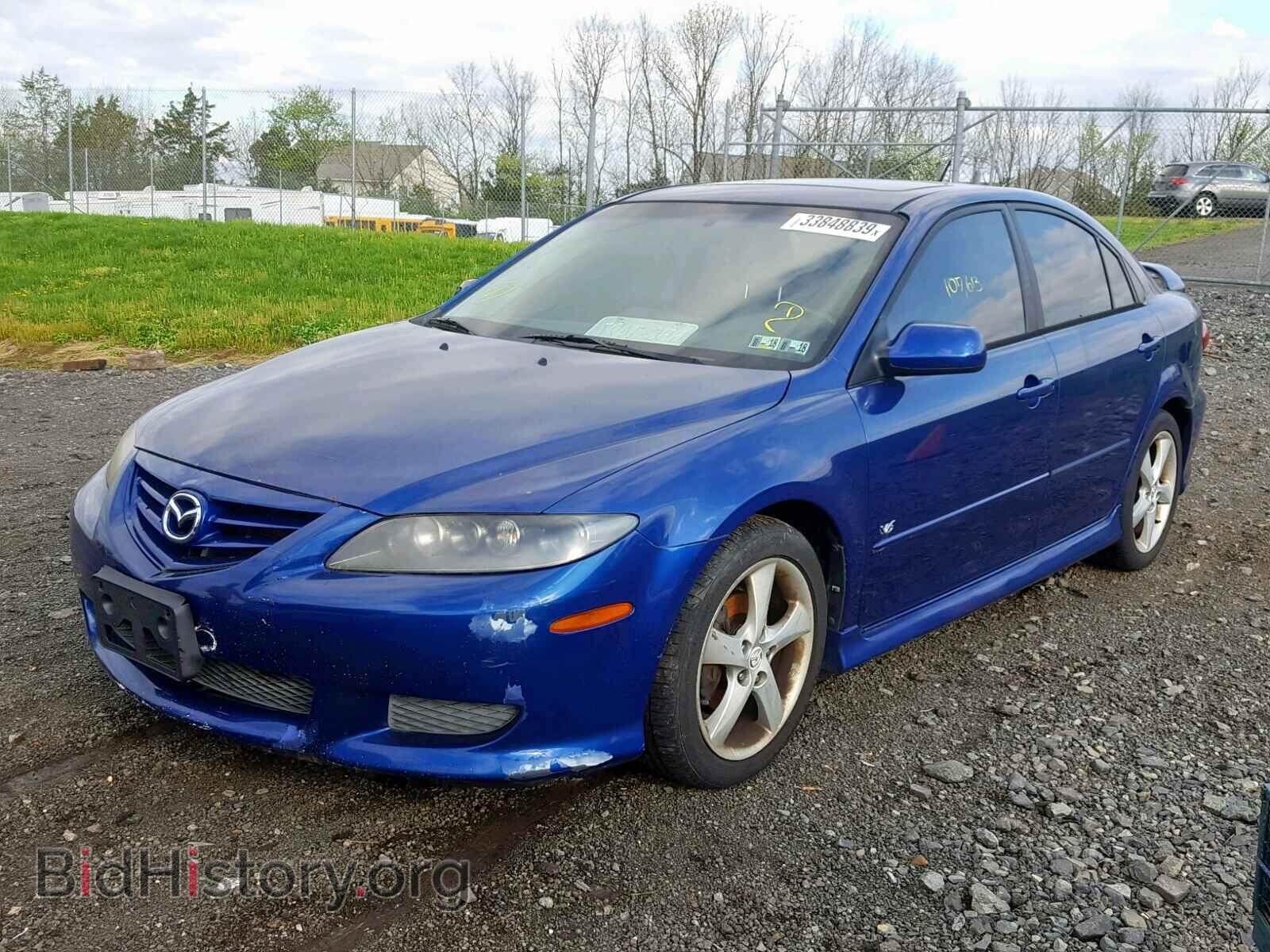 2005 MAZDA 6 - VIN: 1YVHP84D855M53233 - Фото 2
