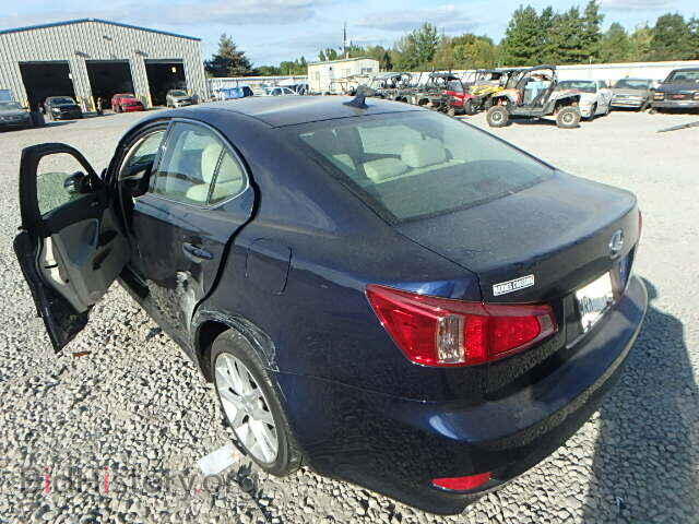 2012 LEXUS IS250 - VIN: JTHCF5C2XC5052845 - Фото 3