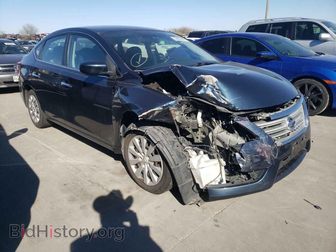 Photo 3N1AB7AP2EL655812 - NISSAN SENTRA 2014