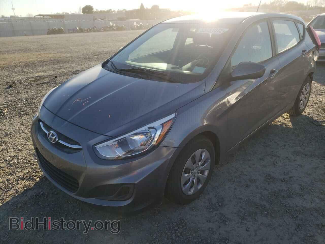 2017 HYUNDAI ACCENT - VIN: KMHCT5AE6HU346744 - Фото 2