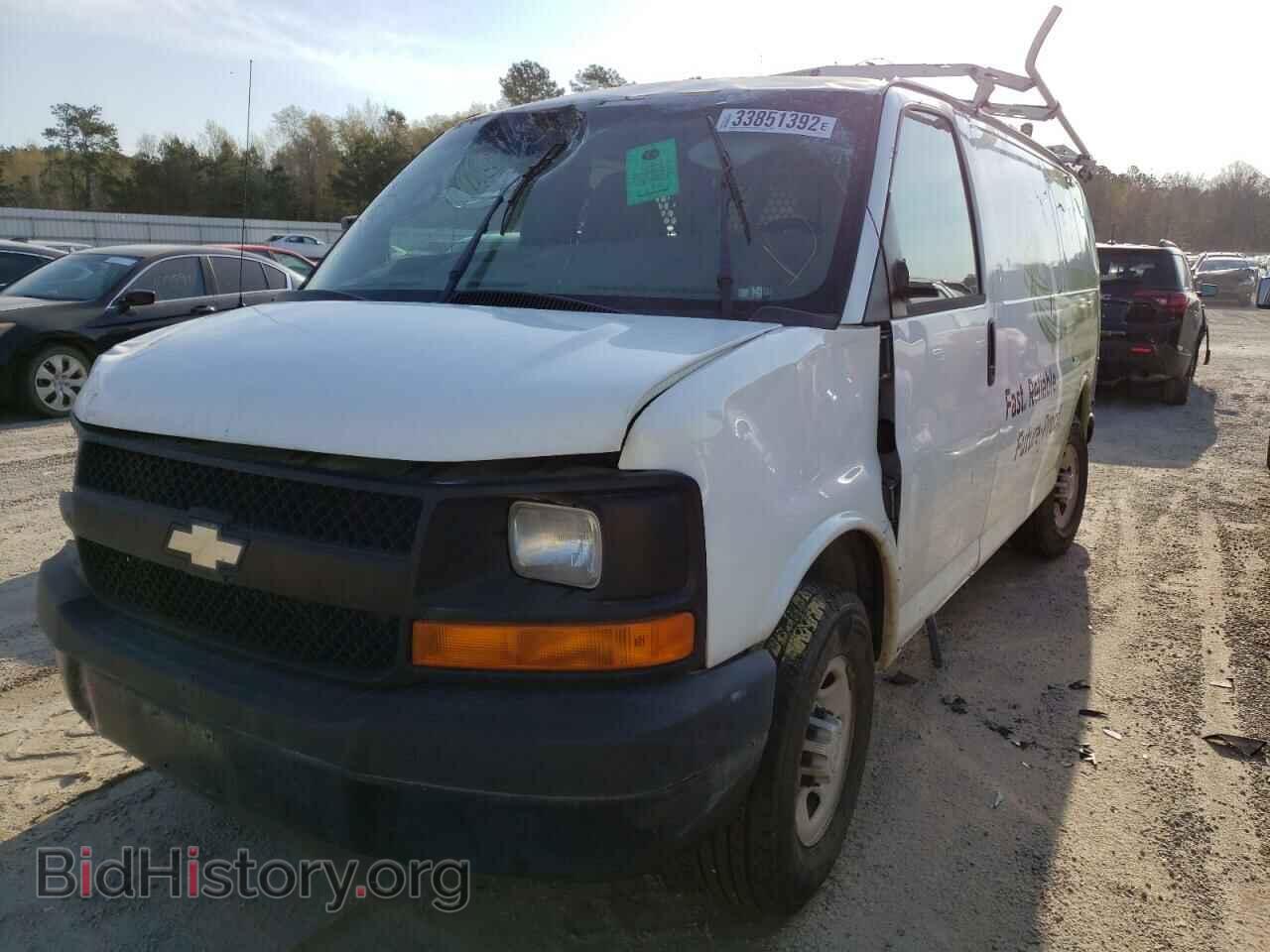 2010 CHEVROLET EXPRESS - VIN: 1GCZGFBA3A1182476 - Фото 2