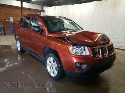 2012 Jeep COMPASS Compass SP, orange — VIN 1C4NJDBB4CD598924, Copart