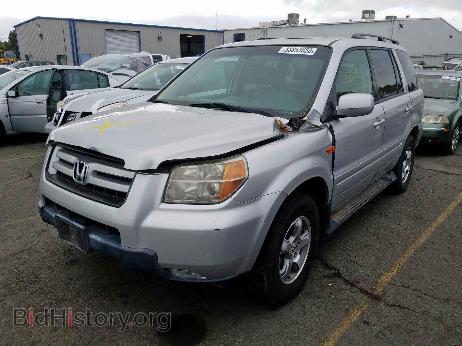 2006 HONDA PILOT - VIN: 2HKYF18656H510341 - Фото 2