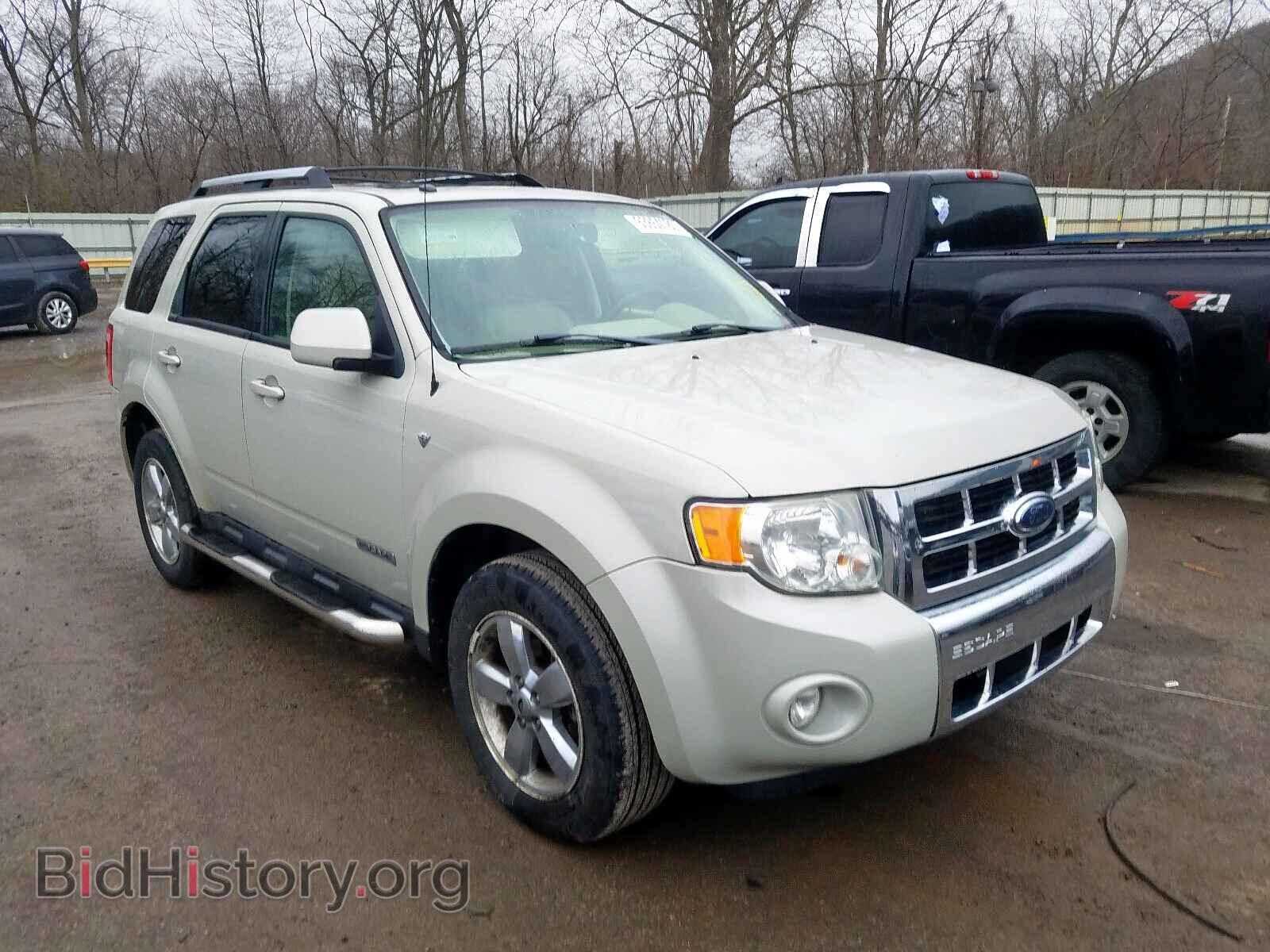 Photo 1FMCU04108KA59985 - FORD ESCAPE 2008