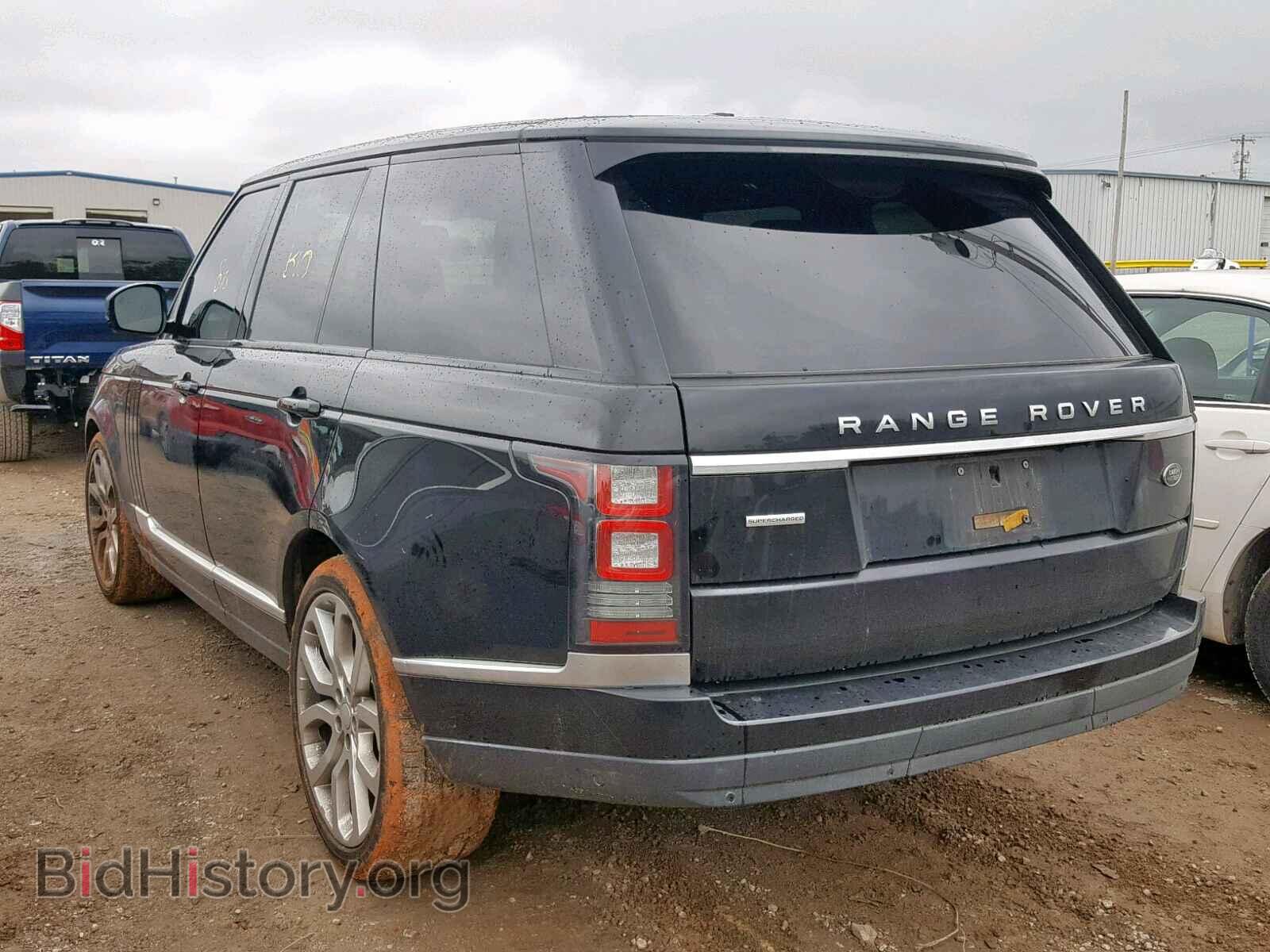 2015 LAND ROVER RANGE ROVE - VIN: SALGS2TF6FA215060 - Фото 3