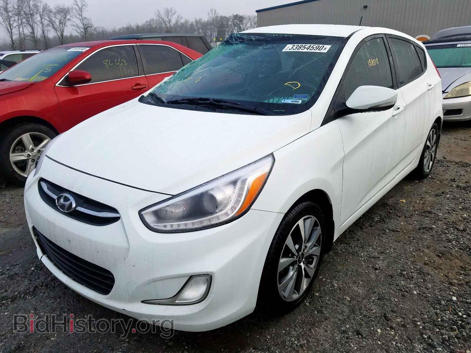 2015 HYUNDAI ACCENT - VIN: KMHCU5AE7FU212528 - Фото 2