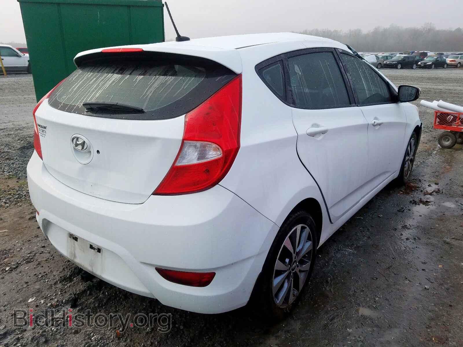 2015 HYUNDAI ACCENT - VIN: KMHCU5AE7FU212528 - Фото 4